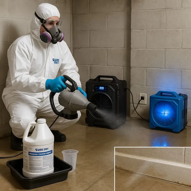 Sanitization and Odor Removal process in Tanner, WA