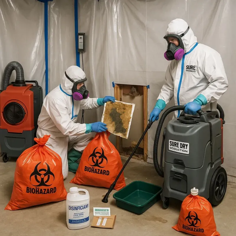 Contaminated Water Handling Protocols process in Tanner, WA
